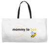 Mommy to Bee Baby Boy Weekender Totes