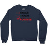 Too Busy Playing Fortnite Crewneck Sweatshirt