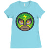lucha libre   green Ladies Fitted T-Shirt