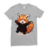 red fox Ladies Fitted T-Shirt