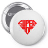 super mom 1 png Pin-back button