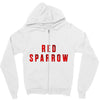 Red Sparrow Zipper Hoodie
