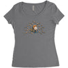 army of squirrels Women's Triblend Scoop T-shirt