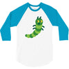 green animal 3/4 Sleeve Shirt