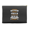 Super Cool Father In Law Of A Freaking Awesome Son In Law Accessory Pouches