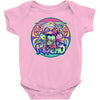 psycho cat Baby Onesie