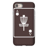 disc golf ace card target chains frisbee basket iPhone 8