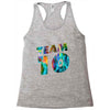 team 10 colorful Racerback Tank
