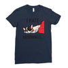 i hate mornings Ladies Fitted T-Shirt