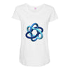 imu logo wt Maternity Scoop Neck T-shirt