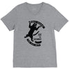 cat versus cucumber V-Neck Tee