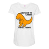 licensed to carry small arms Maternity Scoop Neck T-shirt