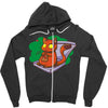 pizza cat Zipper Hoodie