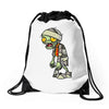 plants vs zombies Drawstring Bags