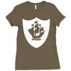 peter funny retro Ladies Fitted T-Shirt
