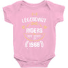 legendary riders are born in 1968 Baby Bodysuit