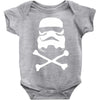stormtrooper skull Baby Onesie