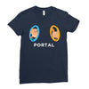 Portal Cat Ladies Fitted T-Shirt