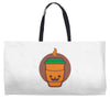jack o latte Weekender Totes