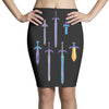 master swords Pencil Skirts