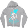 Super Saiyan God Vegeta Zipper Hoodie