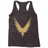 Maverick Gold Print Racerback Tank