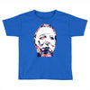 michael myers floral mask Toddler T-shirt