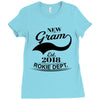 New Gram 2018 Rokie Dept. Ladies Fitted T-Shirt