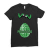 Preggosaurus Funny Ladies Fitted T-Shirt