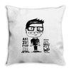 code nerd Throw Pillow