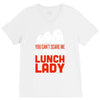 lunch lady V-Neck Tee
