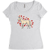 unicorn meat Women's Triblend Scoop T-shirt