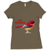 Red Sparrow Ladies Fitted T-Shirt