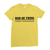 dad overachiever Ladies Fitted T-Shirt