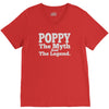 poppy myth legend casual V-Neck Tee