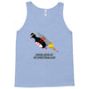never give up poster Tank Top