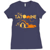 visit tatooine Ladies Fitted T-Shirt
