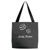 lucky fuers dice Tote Bags