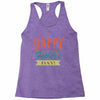 happy father's day Racerback Tank