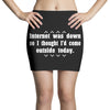 internet was down so i thought i'd come out side today Mini Skirts