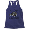 love tube mice Racerback Tank