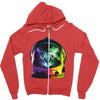 astro cat Zipper Hoodie