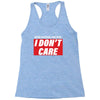 Breaking News i Don't Care Racerback Tank