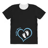 Custom baby boy name maternity design All Over Women's T-shirt