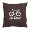 le tour bike silhouette 2015 de france new Throw Pillow