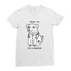 dogtor Ladies Fitted T-Shirt