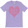 pink heart eat dirt ! t shirt   heart eat dirt graphic T-Shirt
