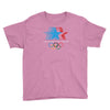 retro los angeles 1984 olympic games Youth Tee