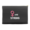 Women's March We Are Strong Accessory Pouches