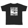 black guns matter Toddler T-shirt